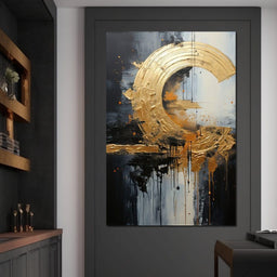 Golden Auroral Echoes - Tanni Cylon - NicheCanvas