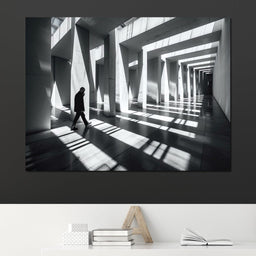 Stride Through Concrete - NicheCanvas
