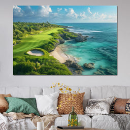 Emerald Shores Serenade - NicheCanvas