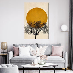 Wintermorgen - Kubistika - NicheCanvas