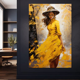 Elegance in Shades of Gold - NicheCanvas