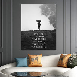 Carry The Load Wisely - ABConcepts - NicheCanvas