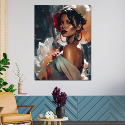 Female Portrait 114 - Johanjjf - NicheCanvas