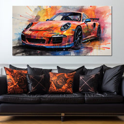 Car Collection 02 - Rider Art - NicheCanvas