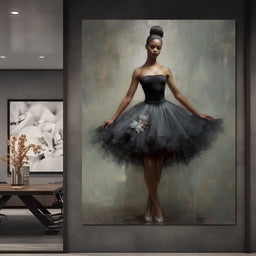 Lovely Ballerina - NicheCanvas
