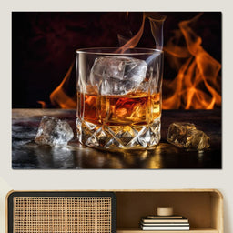 The Whiskey Enigma on Canvas - NicheCanvas