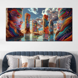 The Guardians of Psychedelia - Tooples Art - NicheCanvas