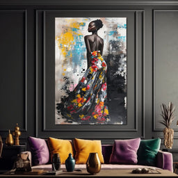 Urban Elegance Amidst Ruins - NicheCanvas