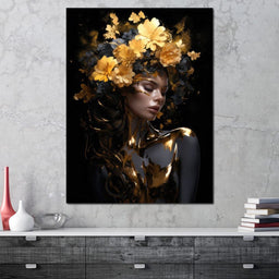 Floral Elegance Crown - NicheCanvas