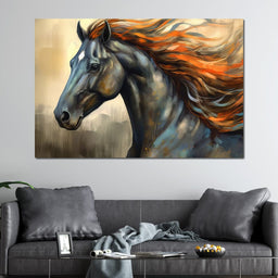 Equestrian Grace - Alicia Smith - NicheCanvas