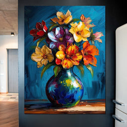 Vibrant Petal Symphony - NicheCanvas