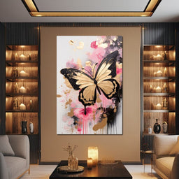 Dreamflight in Pink Hues - NicheCanvas