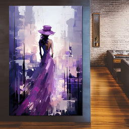 Amethyst Twilight Mystique - NicheCanvas