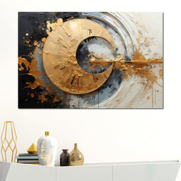 Golden Vortex of Dreams - Tanni Cylon - NicheCanvas