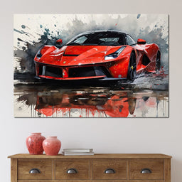 Car Collection 21 - Rider Art - NicheCanvas