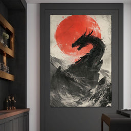 Sunrise Dragon Sovereignty - NicheCanvas