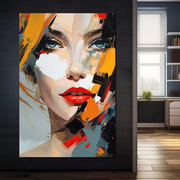 Expressive Contemplation Vivid Notions - NicheCanvas