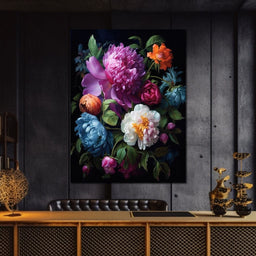 Colorful Flowers - NicheCanvas