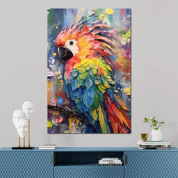 Colorful Cockatoos - NicheCanvas
