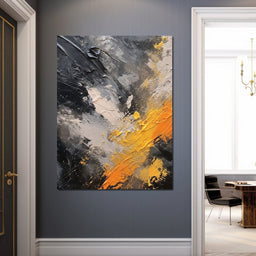 Abstract Onyx Radiance - NicheCanvas