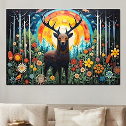 Enchanted Forest Sentinel - NicheCanvas