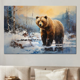 Winter Sovereign's Stroll - NicheCanvas