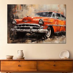 Car Collection 12 - Rider Art - NicheCanvas