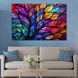 Feathery Fiber Artistry - NicheCanvas