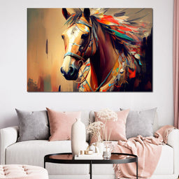 Cherokee Horse 2 - Alicia Smith - NicheCanvas