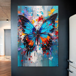 Colorburst Butterflies - NicheCanvas