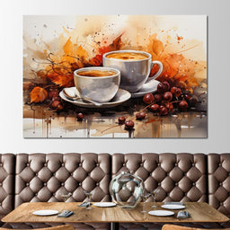 Autumn Coffee Brew - NicheCanvas