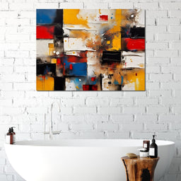 Colorful Modern Art 004 - Johanjjf - NicheCanvas