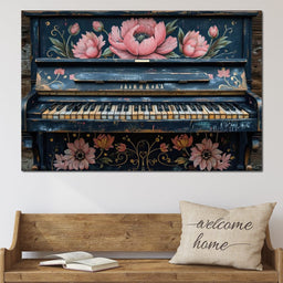 Floral Music Collection 08 - Wildrose Creations - NicheCanvas