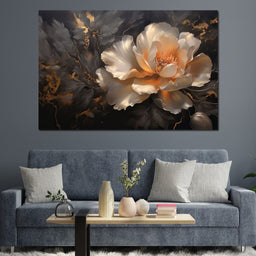 Ethereal Bloom in Twilight - NicheCanvas