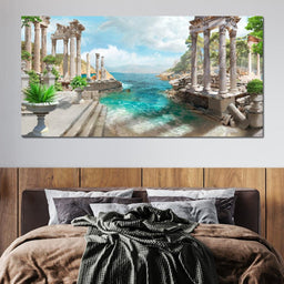 Ancient Greek Ruins - NicheCanvas