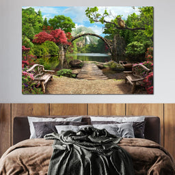 Stone Bridge - NicheCanvas