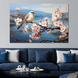 Almond Blossom Serenade - NicheCanvas