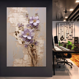 Blossoms Amidst Ruins - NicheCanvas