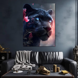 Black Panther Pink - Zenzdesign - NicheCanvas