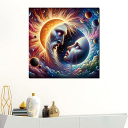 Sol and Lunas Farewell - TooplesArt - NicheCanvas