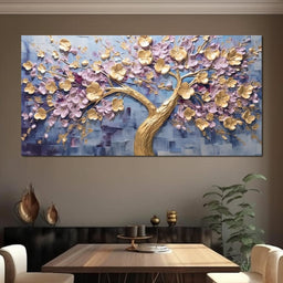 Golden Lavender Euphoria - NicheCanvas