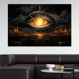 Eyes on the Midnight Castle - Raven Blackwood - NicheCanvas