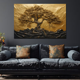 Golden Tree of Life - NicheCanvas