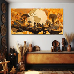 African Landscape - Sakeem Gibbs - NicheCanvas