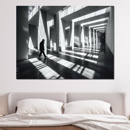 Stride Through Concrete - NicheCanvas