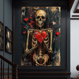 Romantic Skeleton 5 - NicheCanvas
