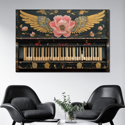 Floral Music Collection 11 - Wildrose Creations - NicheCanvas