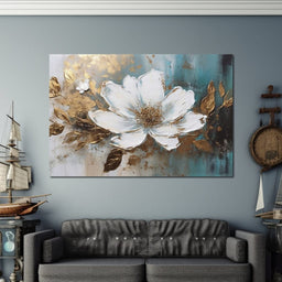 Elegant Flower Bloom 02 - Tanni Cylon - NicheCanvas