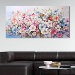 Serene Pastoral Petal Harmony - NicheCanvas