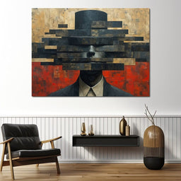 Fragmented Perception Portrait - NicheCanvas